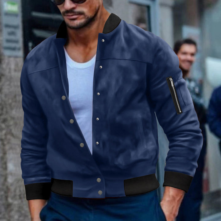 Men's bomber jacket with practical zip pockets Lune London