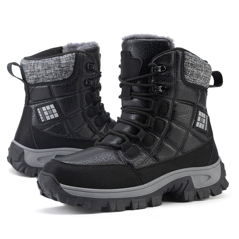 Winter hiking boots for women with insulated lining and non-slip sole Lune London