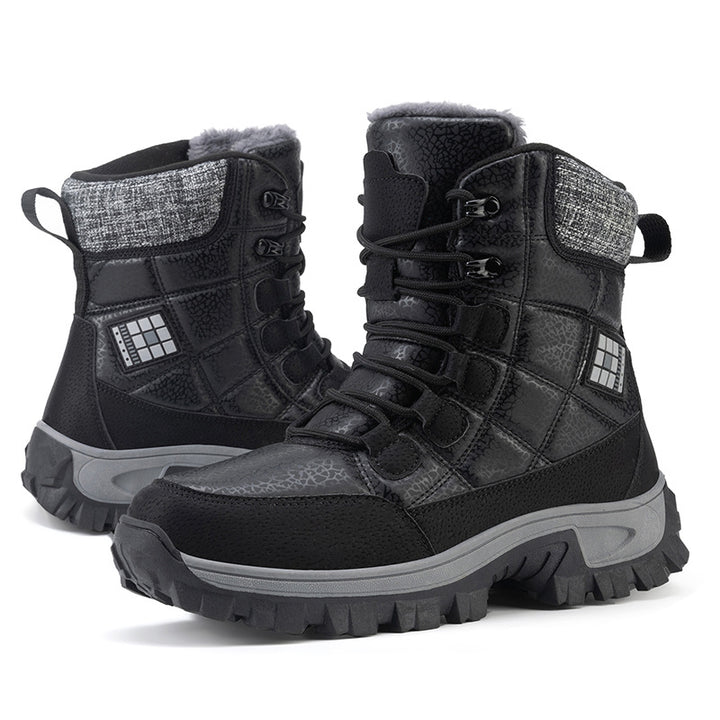 Winter hiking boots for women with insulated lining and non-slip sole Lune London