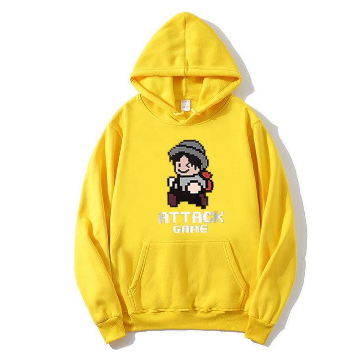 Women's hoodie with playful retro game design Chic & Stil