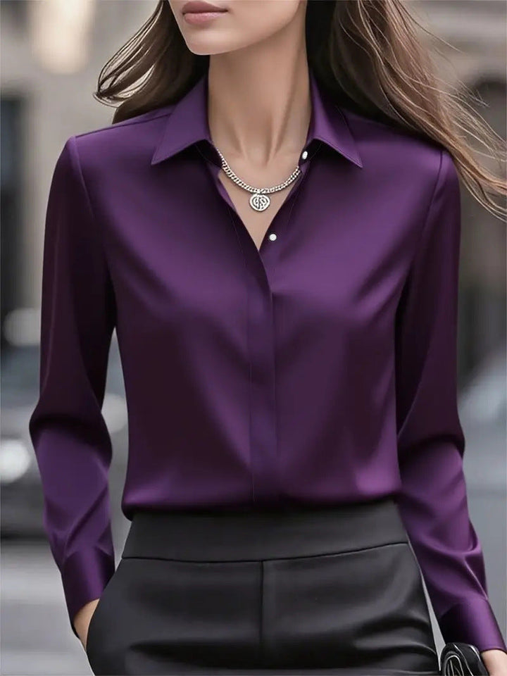Lune London | Women's Elegant Silk Blouse Timeless
