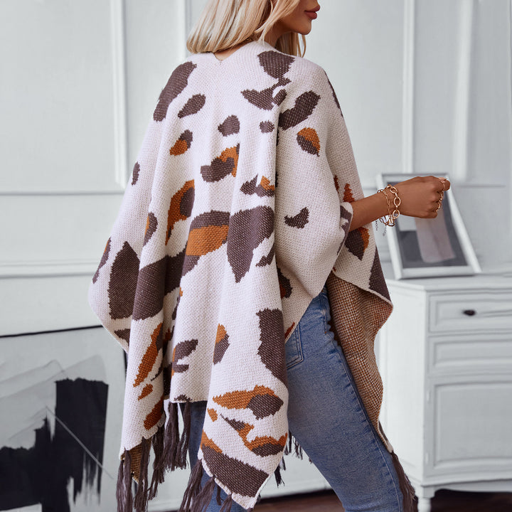Women's soft scarf with fringe design Lune London