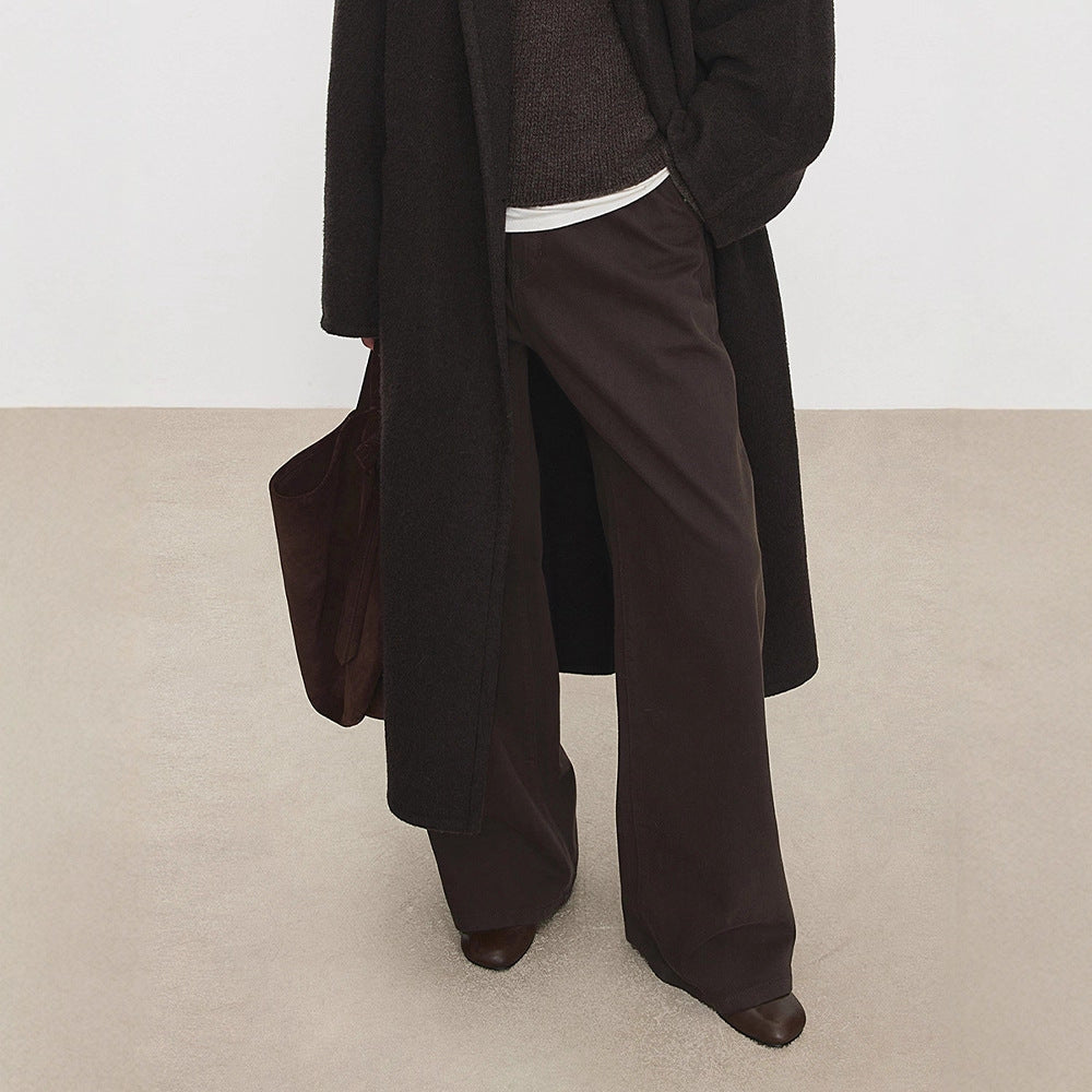 Culotte Chic & Stil femme à taille haute évasée