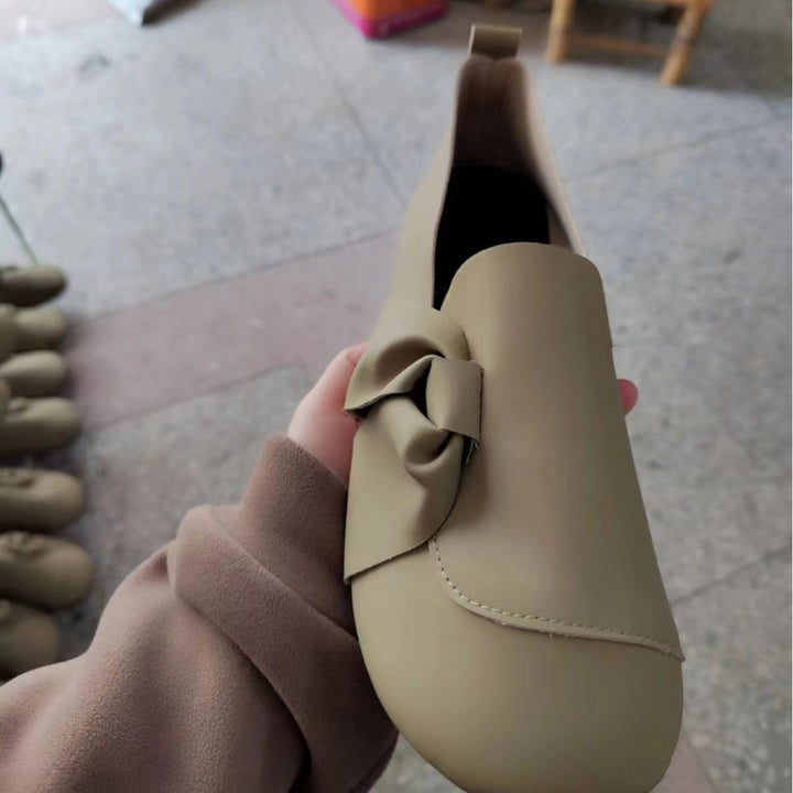 Women Chic Slippers with Bow Detail Lune London