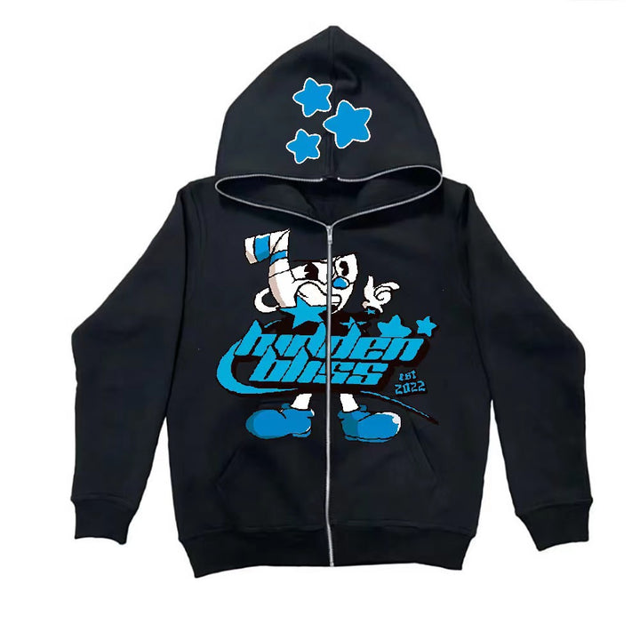 Women's hoodie with exciting graphic design Lune London