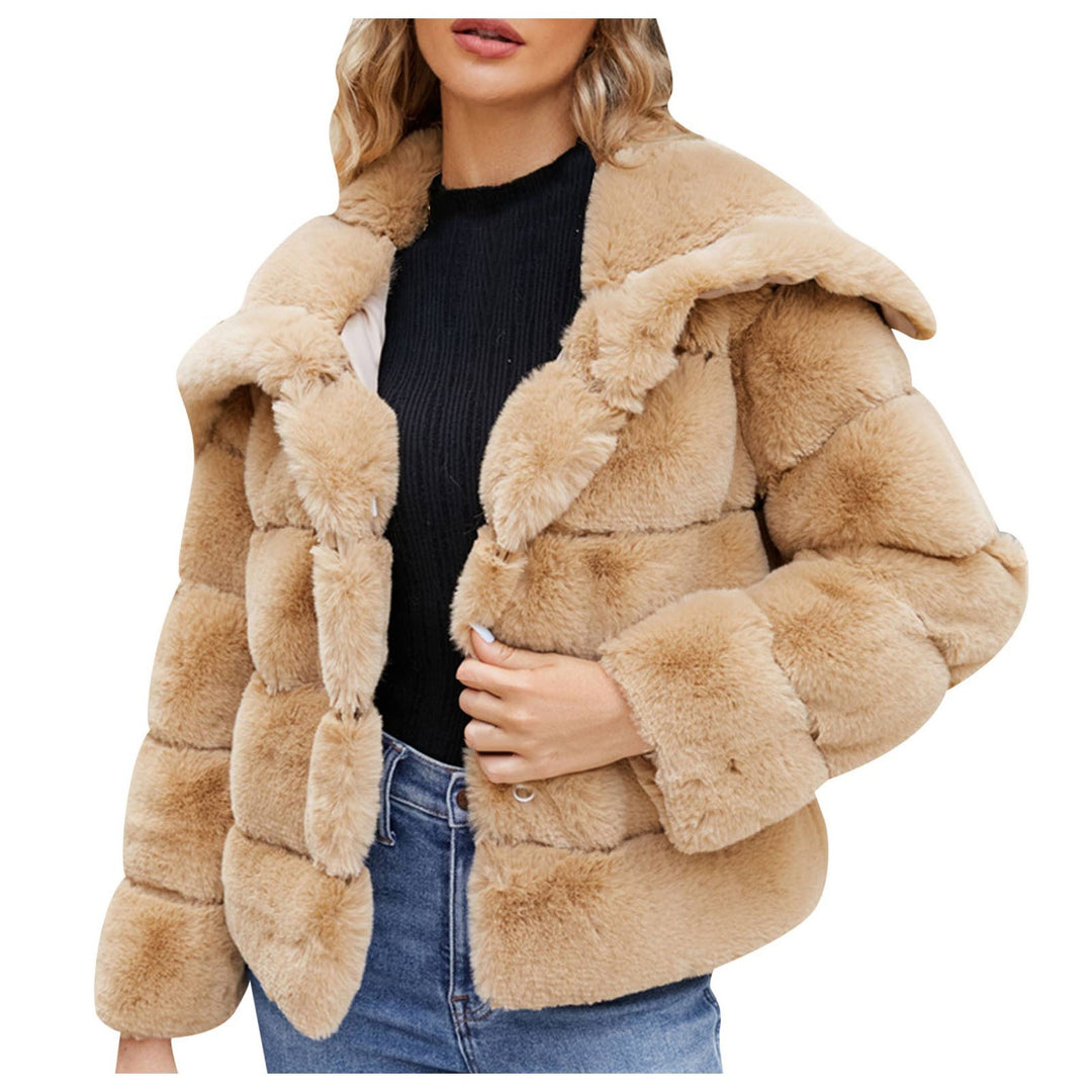 Women’s hooded jacket with padded design Lune London