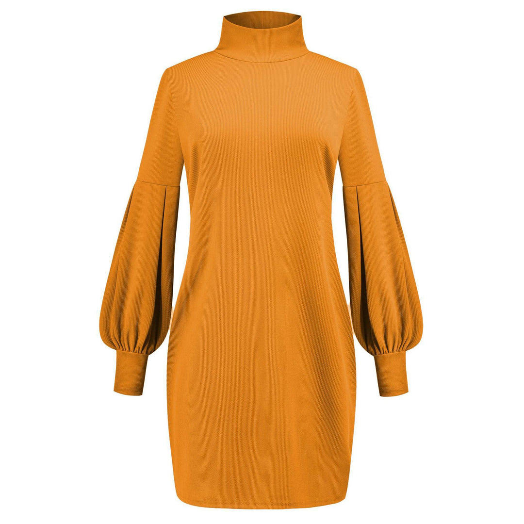 Dresses for women with high collar and voluminous sleeves Lune London