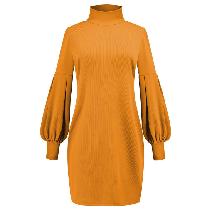 Dresses for women with high collar and voluminous sleeves Lune London