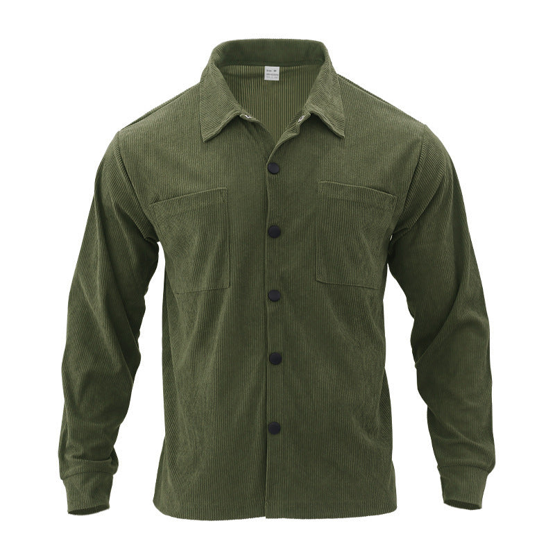 Men's soft flannel shirt with practical chest pockets and modern cut Lune London