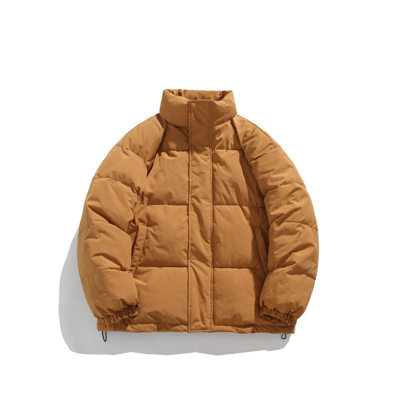 Ladies quilted winter jacket with high collar Lune London