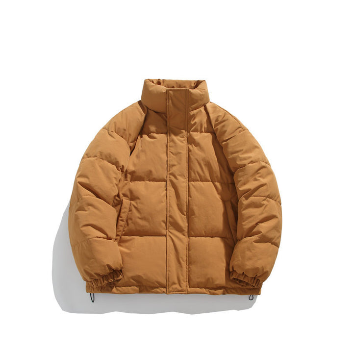 Ladies quilted winter jacket with high collar Lune London