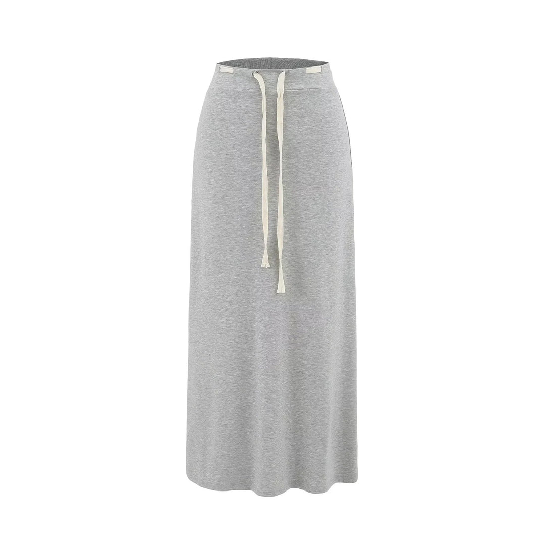 Lune London adjustable waist sporty maxi skirts for women