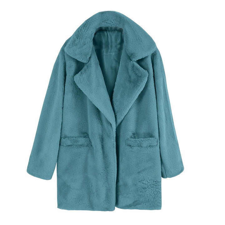 Ladies cozy teddy coat Lune London
