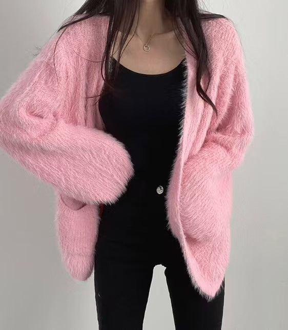 Women's open-cardi with innovative pockets Lune London