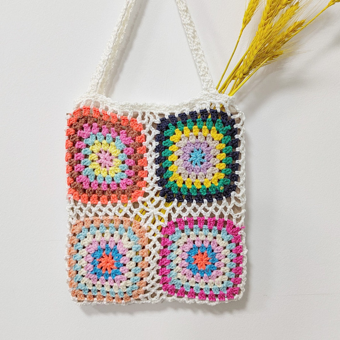Handmade crochet tote bag for women Lune London