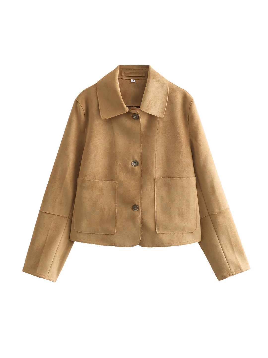 Women Slim Suede Jacket Lune London