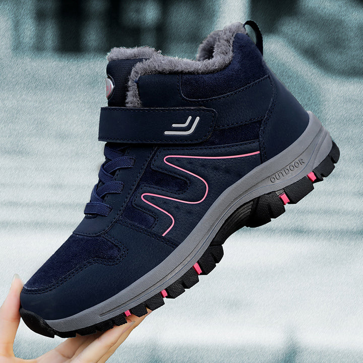 Women Winter Hiking Boots with Non-Slip Sole and Insulated Lining Lune London