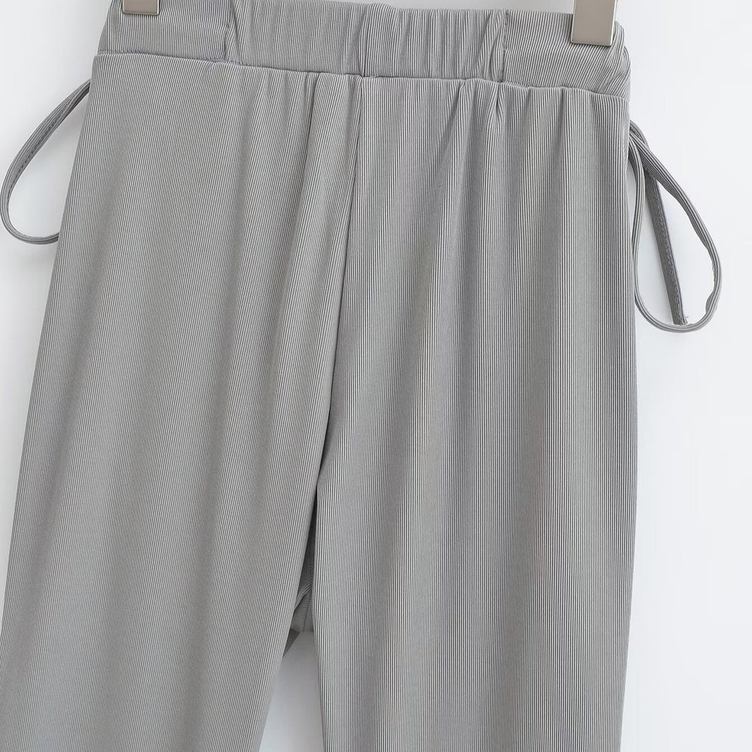 Lune London Women's Palazzo Pants with Stylish Cord