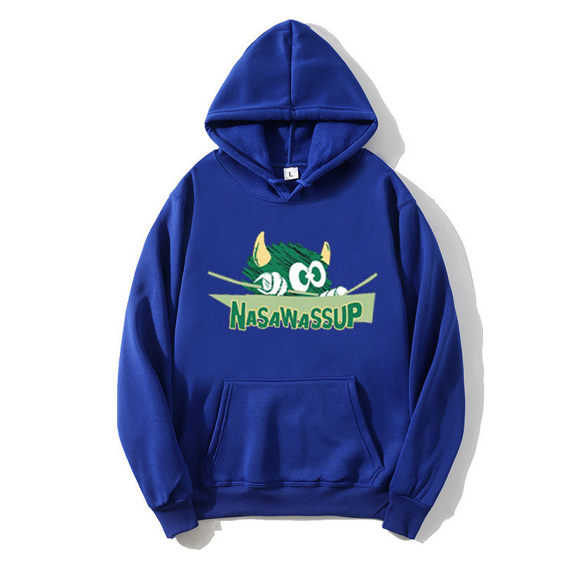 Women's hoodie with playful motif Chic & Stil
