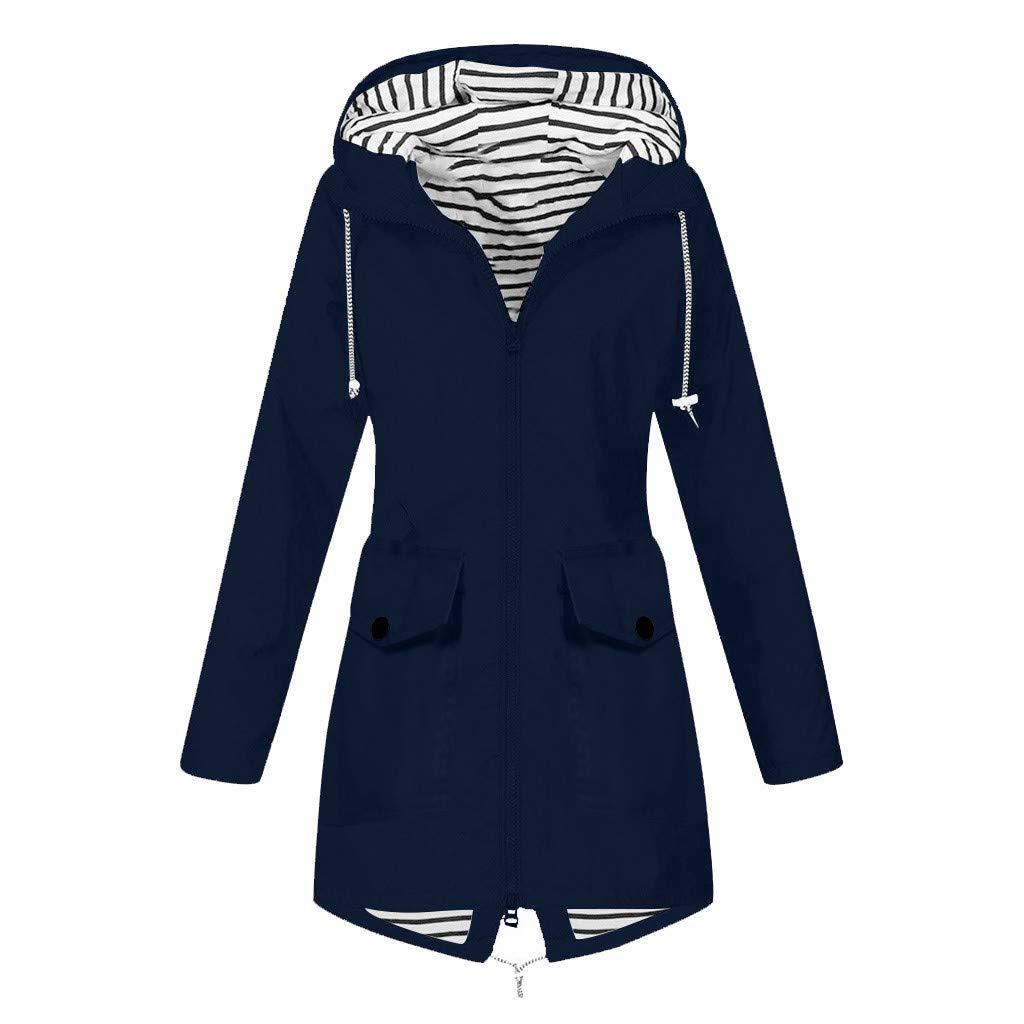 Functional women's jacket with adjustable hood and practical pockets Lune London