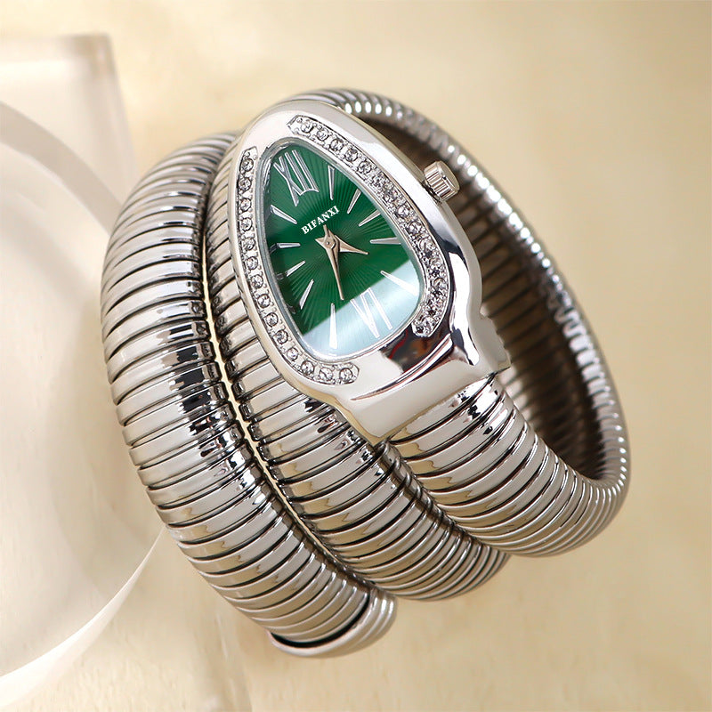 Lune London | Snake Watch with Quartz Movement and Personal Bracelet