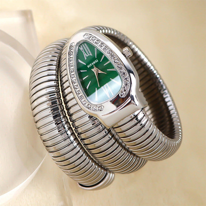 Lune London | Snake Watch with Quartz Movement and Personal Bracelet