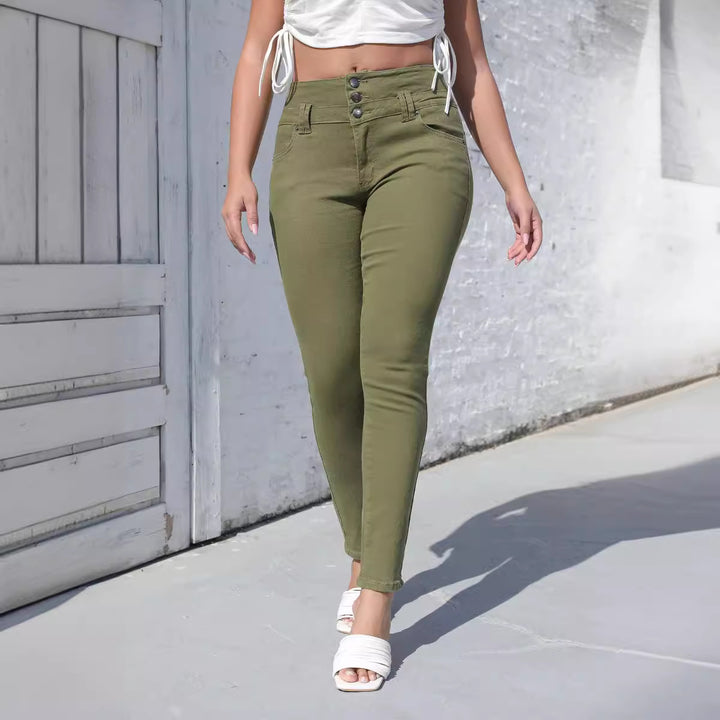 High waist jeans Lune London for women