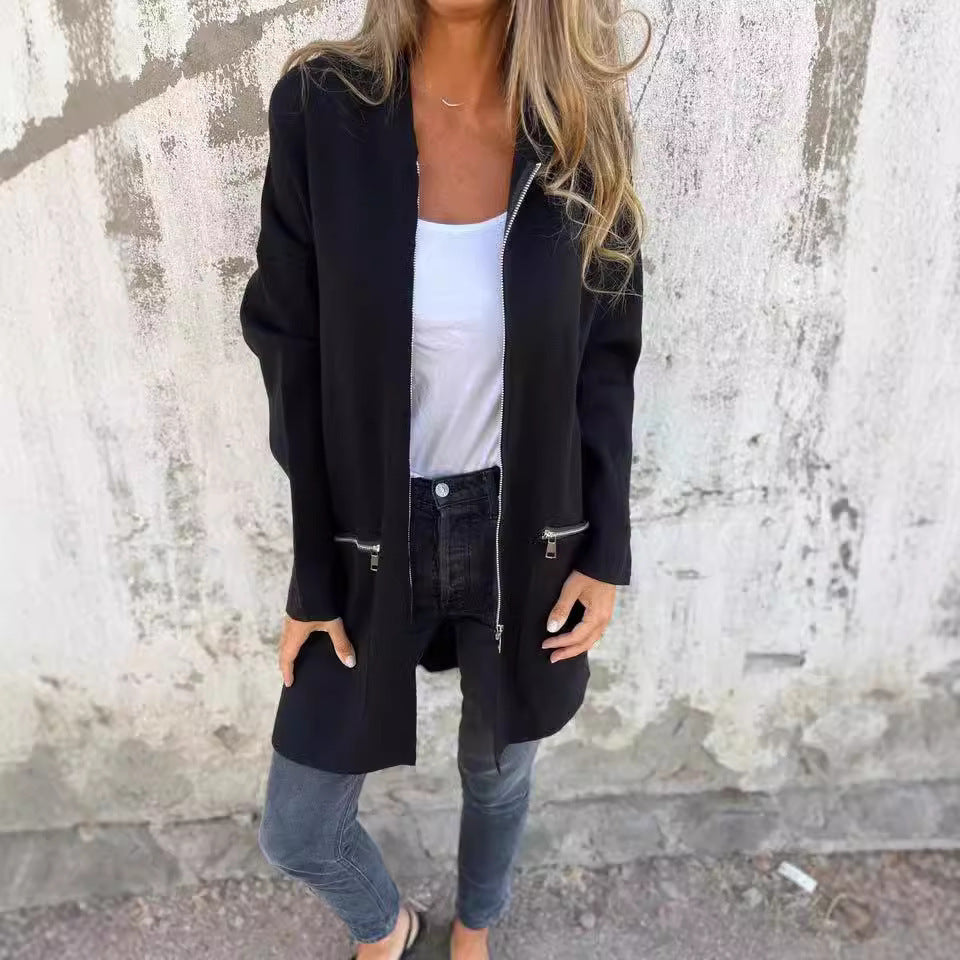 Long jogging jacket for women Chic und Stil