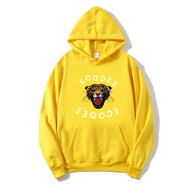 Women's hoodie with tiger-like graphic design Chic & Stil