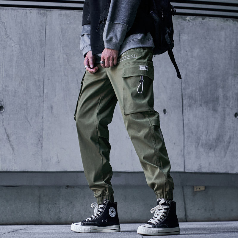 Pantalon cargo tendance pour hommes avec poches polyvalentes et coupe ergonomique Lune London