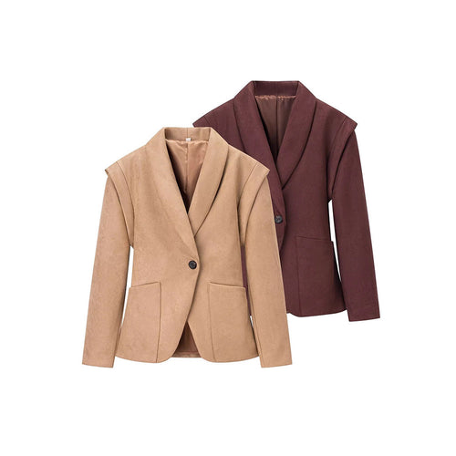Ladies Elegant Blazer Classic Cut Lune London