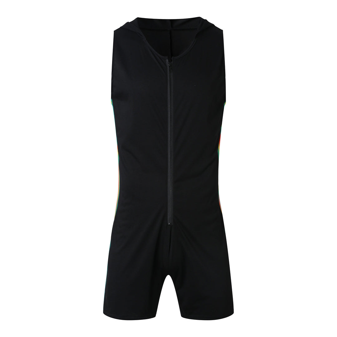 Ladies Hooded Zip Sports Jumpsuits Lune London
