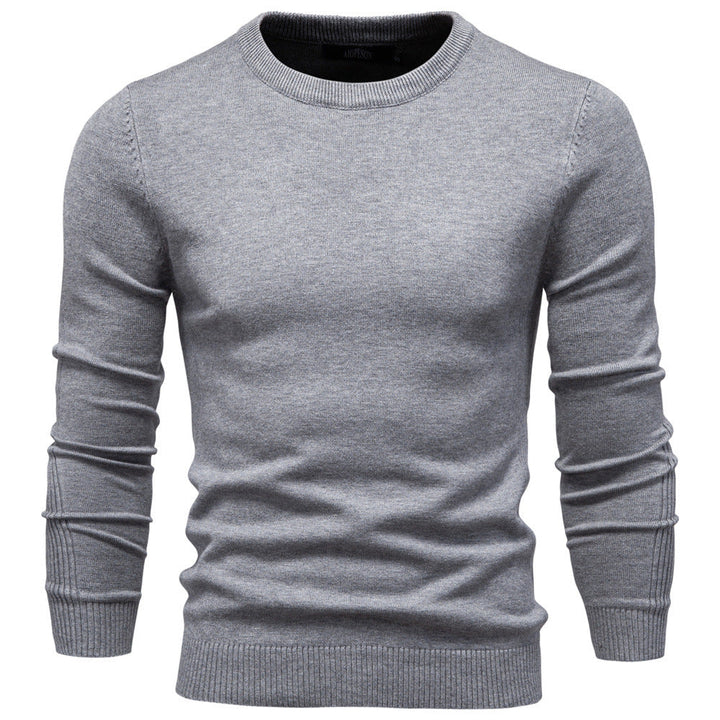 Men's Round Neck Sweater Made Of High-Quality Cotton Lune London