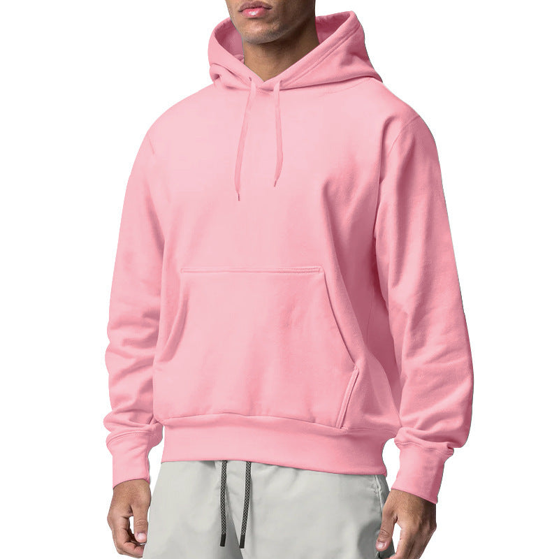Men's hoodie with practical kangaroo pockets and comfortable fit Lune London