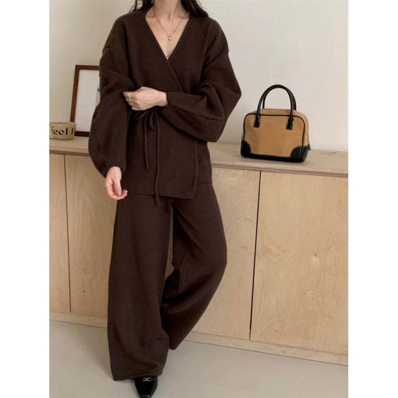Veste enveloppante pour femmes avec coupe large et ceinture Chic & Stil