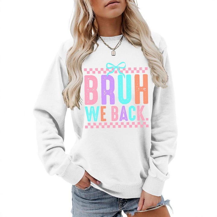 Sweatshirt pour femmes avec impression joyeuse et coupe confortable Chic & Stil