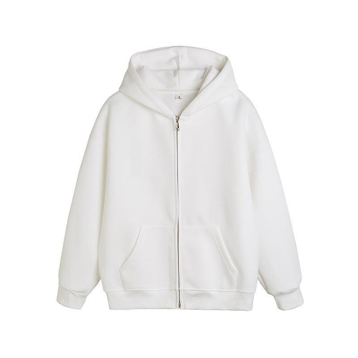 Hooded jacket for women with practical zipper Lune London