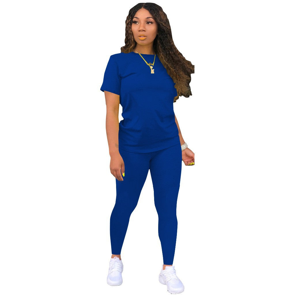 Women's sports set with T-shirt and leggings Lune London