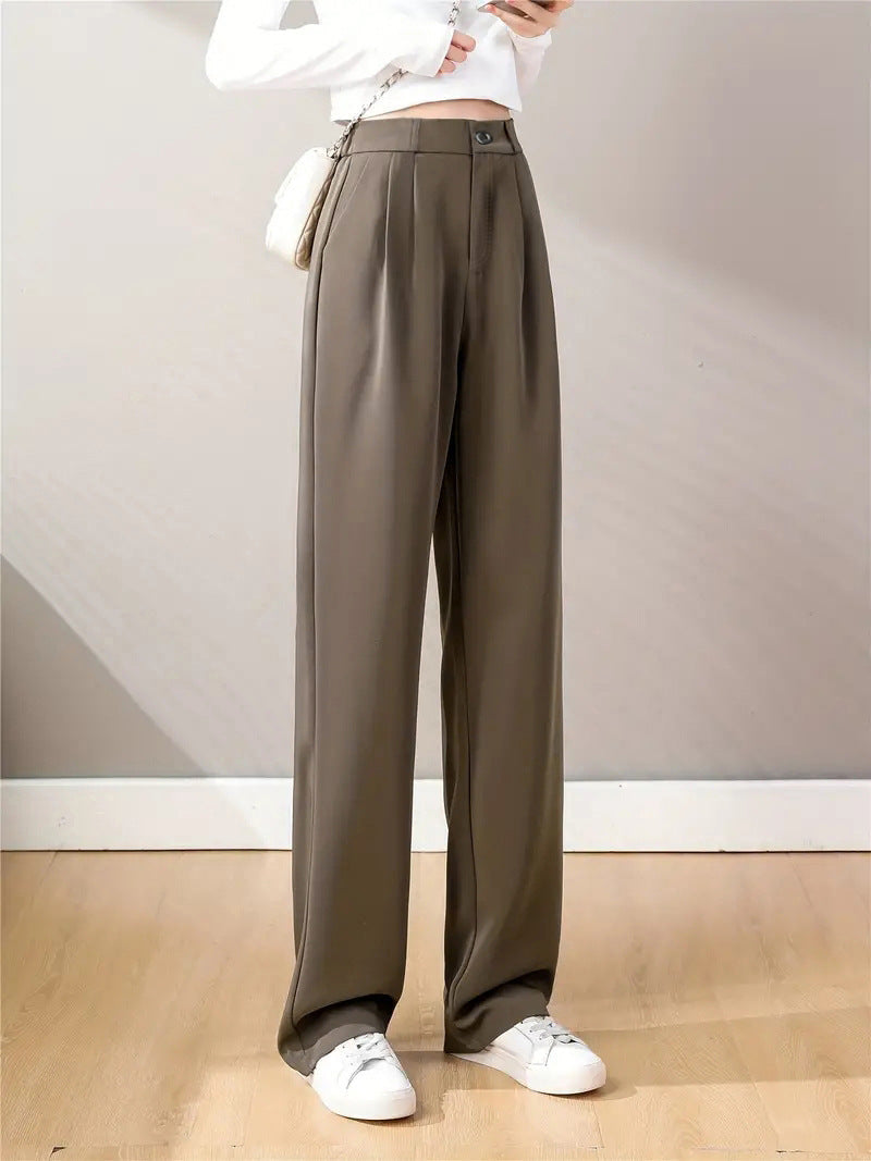 Lune London | Women's wide high-waisted trousers