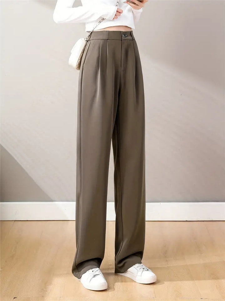 Lune London | Women's wide high-waisted trousers