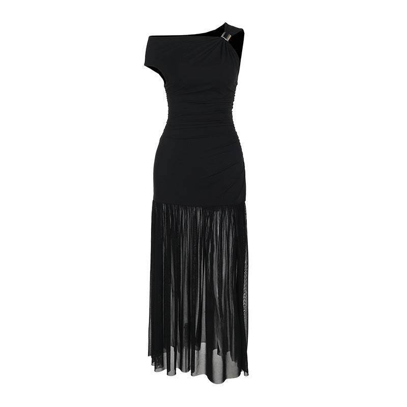 Elegant evening dress ladies off-shoulder Lune London