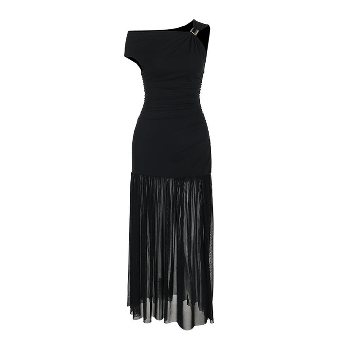 Elegant evening dress ladies off-shoulder Lune London
