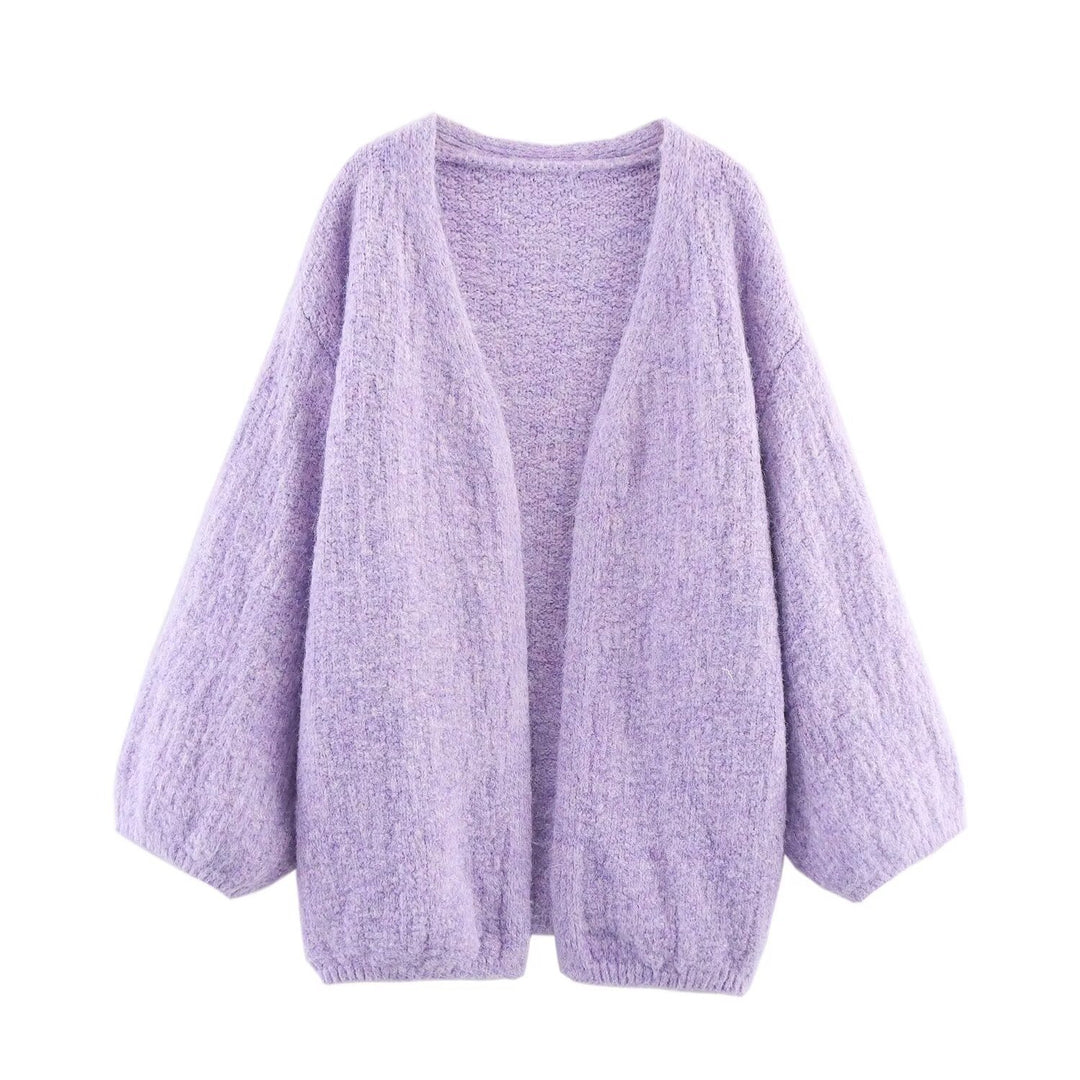 Cardigan Chic und Stil à mailles épaisses pour femmes