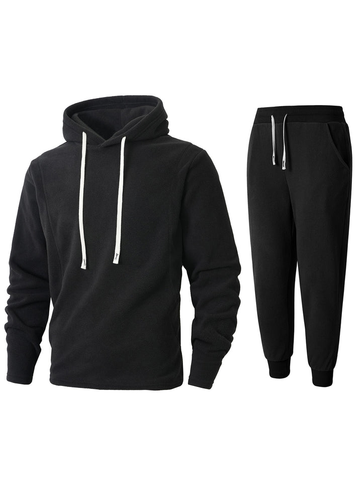 Men's Fleece Hoodie and Jogging Pants Set Lune London