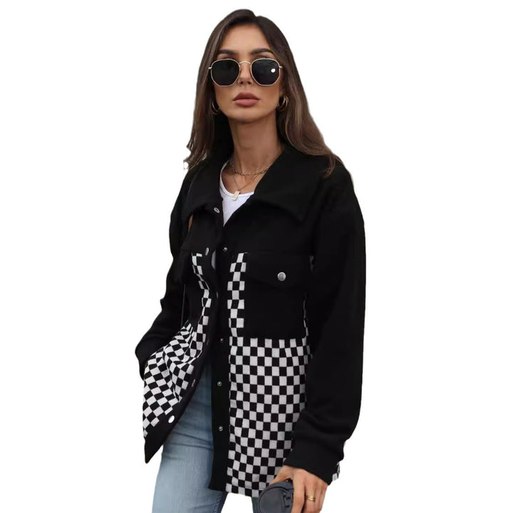 Plaid overshirt for women Lune London