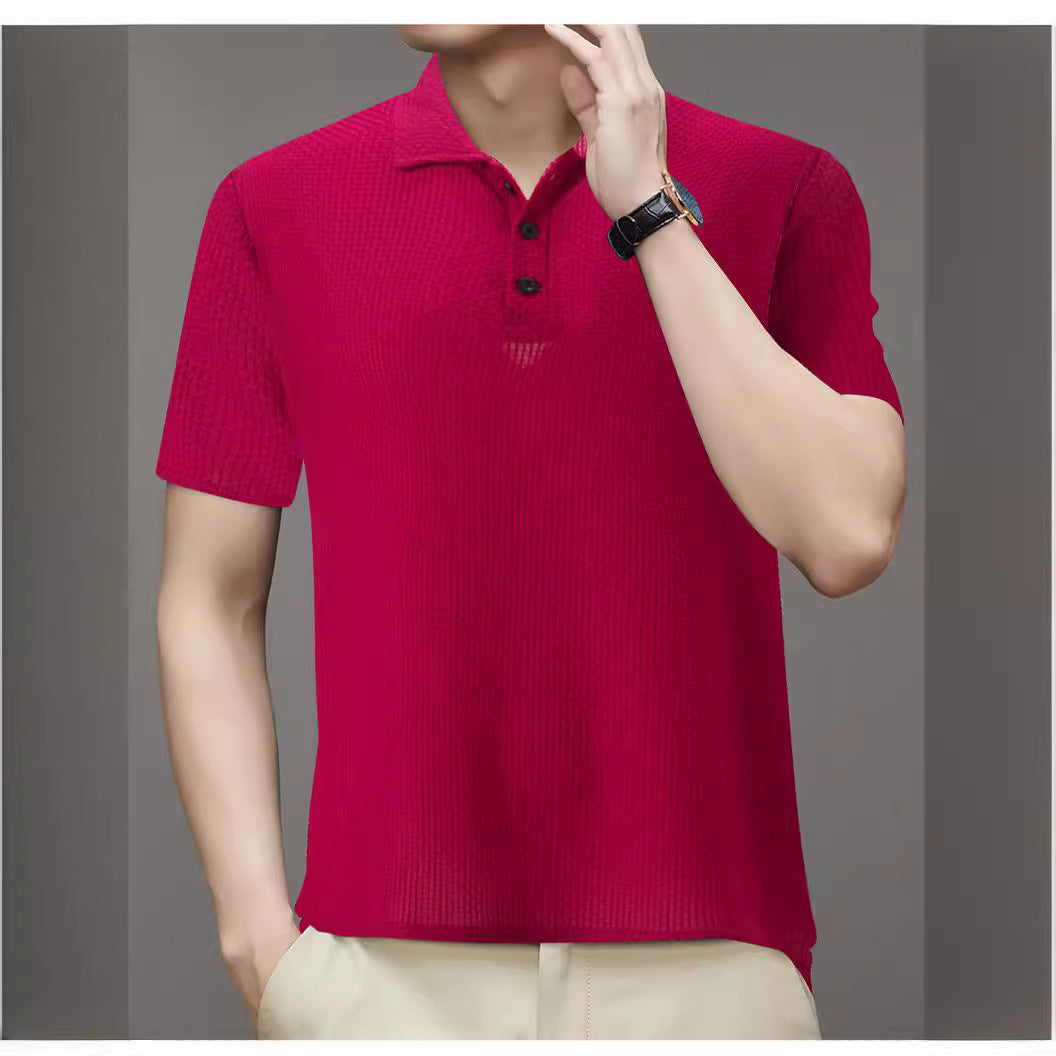 Men's Chic Structured Polo and Style