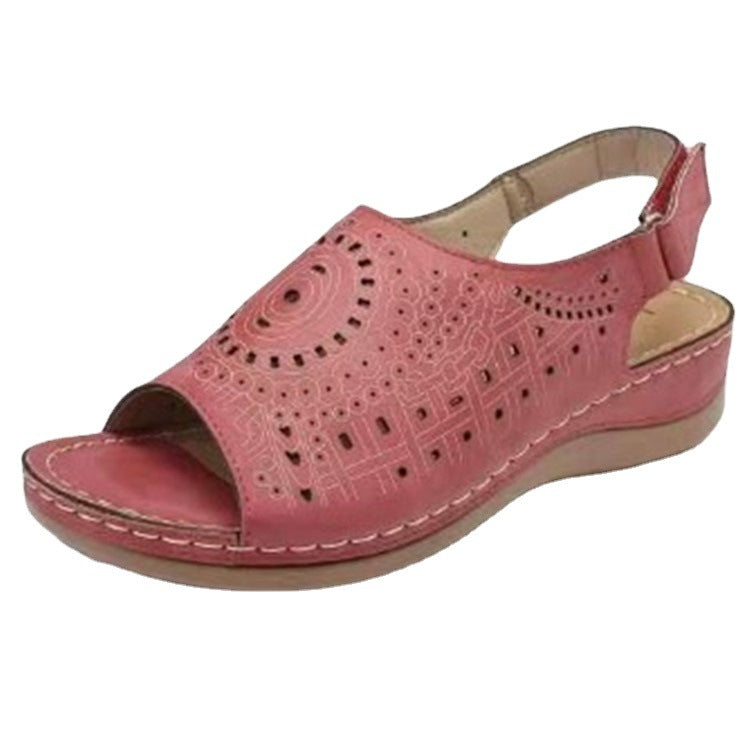 Comfortable Sandals for Women with Elastic Strap Design and Chic Anatomical Sole