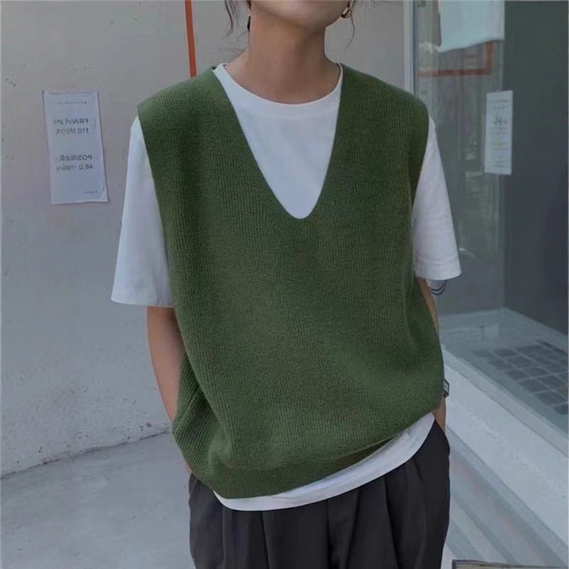 Pull stylé pour femme avec col en V et coupe ample Chic & Stil