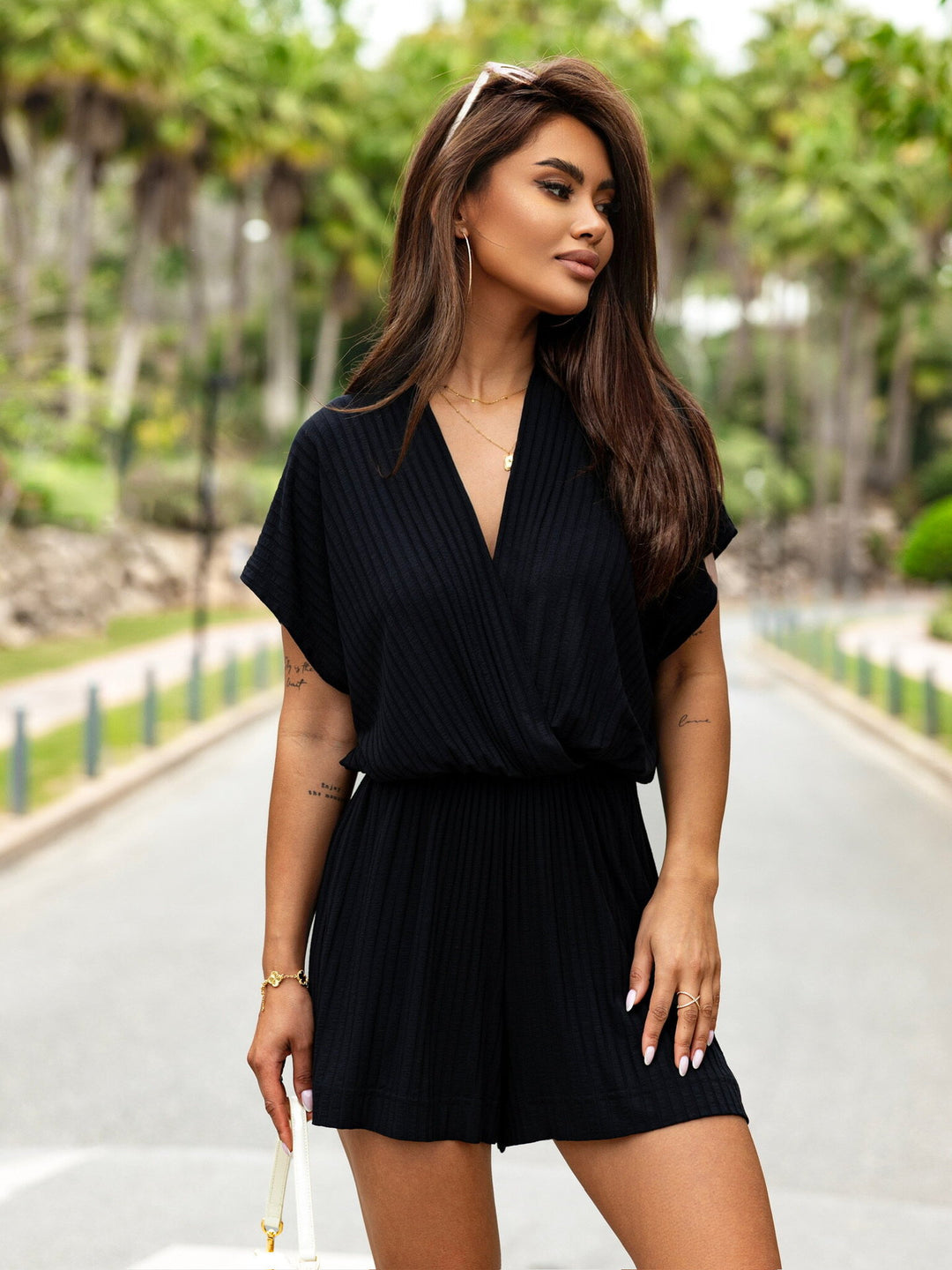 Shorts de lounge pour femmes avec coupe décontractée et tissu structuré de haute qualité Chic & Stil