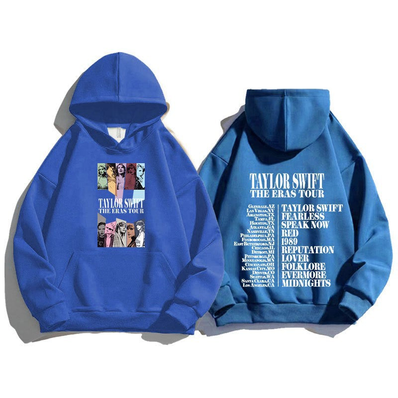 Women's hoodie with artistic motif and inspiring listing Chic & Stil